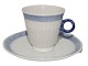 Royal 
Copenhagen Blue 
Fan, small 
demitasse cup 
with matching 
saucer.
Decoration 
number ...