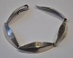 Bracelet in 
sterling 
silver, 1970s, 
Denmark. 
Unclearly 
stamped. 
Length: 18.5 
cm.