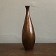 Japanese vase 
of patinated 
and marbled 
brass / bronze 
Stamp with 
monogram at the 
bottom.H. 24 
...
