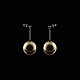 Danish 14k Gold 
dangle Ball 
Earrings
Stamped with 
585.
L. 4,2 cm. / 
1,65 inches.
Diam. 2 cm. 
...