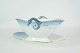 Sauce bowl from 
Bing and 
Grondahl in 
seagull frame 
with gold edge 
and seahorse.
Dimensions in 
...