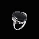 14k White Gold 
Ring with Onyx 
and Diamonds. 
Total 0.06ct.
Six Diamonds. 
Total 0.06ct.
Stamped ...