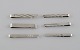 Various Danish 
silversmiths. 
Six tie pins in 
sterling 
silver. 
Mid-20th 
century.
Largest ...