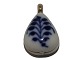 Royal 
Copenhagen Blue 
Fluted pendant 
with sterling 
silver 
mounting.
Factory first.
The ...