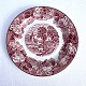 English 
faience, Enoch 
Woods, English 
scenery, Red 
Paris, Small 
Dinner Plate, 
23cm in 
diameter * ...