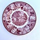 English 
faience, Enoch 
Woods, English 
scenery, Red 
Paris, Cake 
plate, 17cm in 
diameter * Nice 
...