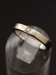 18 carat white 
gold ring size 
55 Weight 5.2 
grams with 
diamond jeweler 
Kjeld Jacobsen 
Copenhagen ...