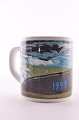 Royal 
Copenhagen 
faience. Large, 
annual myg, 
from 1999. 1. 
Quality, fine 
condition. 
Annual mug ...