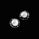 Georg Jensen. 
Sterling Silver 
Ear Clips #39C.
Design by 
Georg Jensen 
1866 - 1935. 
Crafted in ...