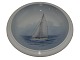 Royal 
Copenhagen 
round tray with 
sailboat.
&#8232;This 
product is only 
at our storage. 
It can ...