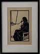 Dea Trier Mørch 
Payphone from 
WinterchildrenFramed 
with matching 
partout in 
black frame. 
Signed ...