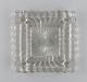 Baccarat, 
France. Square 
art deco bowl / 
dish in clear 
art glass. 
1930s / 40s.
Measures: 17 x 
...