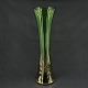 Height 34.5 cm.
Slim vase in 
green glass 
from Holmegaard 
Glasværk.
The vase is 
from the ...