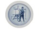 Royal 
Copenhagen 
plate, plumber.
Decoration 
number 
299009/5228.
This was 
produced 
between ...