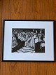 Black and 
white, vintage 
photograph of 
the English 
Queen Elizabeth 
II during her 
coronation at 
...