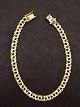 14 carat gold 
bismarck 
bracelet 20 cm. 
from jeweler 
Aage Albing 
item no. 505325