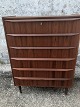 Chest of 
drawers in teak 
veneer from the 
1960s. Danish 
modern. Small 
rejection on 
the bottom ...