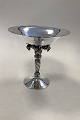 Vintage Georg 
Jensen Sterling 
Silver Grape 
Bowl No 263B. 
Measures 19 cm 
/ 7 31/64 in. x 
18.5 ...