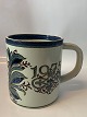 Anniversary Mug 
#1775-1975
Royal 
Copenhagen 
Faience
Height 13.7 cm
Nice and well 
maintained ...
