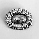 Silver 
sunflower 
brooch made in 
Germany 
1890-1925. 
Stamped 800. 
Dimensions: 6.3 
x 5 cm. Appears 
...