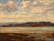 Abraham Hulk 
Jr. 
(1851-1922), 
listed British 
artist. Oil on 
board. 
Landscape 
painting. Late 
19th ...