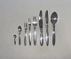 Cactus cutlery, 
something 
before 1945
Georg Jensen
sterling 
silver
1 soup spoon, 
6 knives, 625 
...