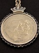 Anniversary 
coin in silver 
assembly with 
830s chain 80 
cm. Item No. 
508045