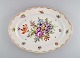 Large Meissen 
serving dish in 
porcelain with 
hand-painted 
flowers and 
gold 
decoration. 
Late 19th ...
