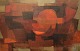 Helge Ernst 
(1916-1991), 
listed Danish 
artist. Large 
painting. Oil 
on canvas. 
Abstract ...