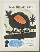 Joan Miro 
galleri 
lithograpic 
poster.
Alu frame. 
Dimensions:  
86 x 58,5 cm 
(64,5 x 48 ...