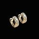 18k Yellow & 
White Gold 
Earrings with 
Diamonds. Total 
0,14 ct.
Stamped with 
750, 0,07c.
1,6 x ...