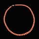 Coral Bead 
Necklace with 
gilded silver 
Clasp.
L. 43,5 cm. / 
17,13 inches.
Largest Coral 
Bead ...