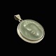Jais Nielsen. 
Ceramic Pendant 
with Celadon 
Glace and 
gilded silver 
mounting.
Designed by 
Jais ...