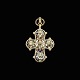 Bernhard Hertz. 
Gilded Sterling 
Silver Cross 
Pendant with 
enamel.
Enamel on both 
sides with ...