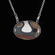 Lise Mayer. 
Danish Sterling 
Silver Pendant 
with Agate.
Designed and 
crafted by Lise 
Mayer 1959 ...