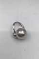 Georg Jensen 
Sterling Silver 
and 18ct gold. 
No 509 - Cave 
Jacqueline 
Rabun Ring Size 
47/ (US 4) ...