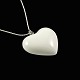 Royal 
Copenhagen. 
Porcelain and 
Sterling Silver 
Heart Pendant - 
white.
Designed and 
crafted by ...