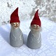 Pair of wooden 
gnomes, 7cm 
high, 3cm in 
diameter, *Nice 
condition*