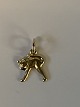 Cat 
Pendant/charms 
14 carat gold
Stamped 585
Height 17.81 
mm approx
The item has 
been checked 
...