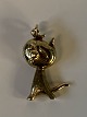 Cat 
Pendant/charms 
14 carat gold
Stamped 585
Height 29.39 
mm approx
The item has 
been checked 
...