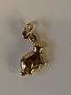 Rabbit 
Pendant/charms 
14 carat gold
Stamped 585
Height 19.78 
mm approx
The item has 
been ...