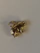 Elephant 
pendant/charms 
14 carat gold
Stamped 585
Height 16.69 
mm approx
The item has 
been ...