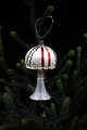 Old glass 
Christmas 
ornament in the 
form of a lamp 
from around 
1920. 
H:9,5cm.
