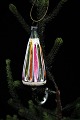 Old glass 
Christmas 
ornament / 
Christmas tree 
decoration from 
around 1930-50. 
H:11 cm.