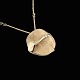 J.G. Toftegård 
Jensen. 14k 
Gold Necklace / 
Pendant with 
Diamond 0.03ct.
Brillant cut 
Diamond. ...