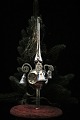 Old glass 
Christmas 
ornament / 
Christmas tree 
decoration in 
the form of a 
top spear for 
the top ...