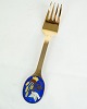 Anton Michelsen 
Christmas fork 
in 1985 
gold-plated 
sterling silver 
is a beautiful 
and exclusive 
...