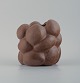 Christina Muff, 
Danish 
contemporary 
ceramicist (b. 
1971). 
Reddish brown 
organically 
shaped ...