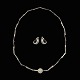 Erik Ingomar 
Vangsgaard. 
Sterling Silver 
& 18k Gold 
Necklace and 
Earrings.
Designed and 
crafted ...