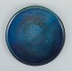 French studio 
ceramist, 
unique ceramic 
dish in crystal 
glaze with blue 
shades.
Approx. ...